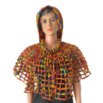 Kente Strap Cape